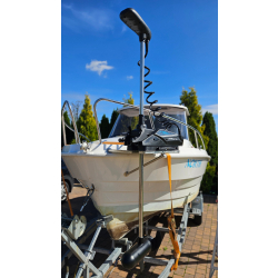 Silnik dziobowy Haswing CAYMAN 80BY 80Lbs 24V GPS Helmsman Cruise Control (trzymanie prędkości, kursu i kotwica w pilocie) Nowy Model 1.6 / 1,7 2026